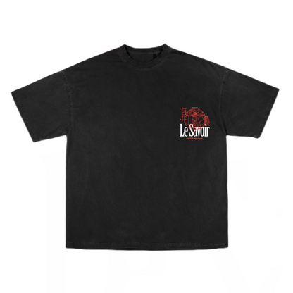 Black 'Da Vinci' Tee